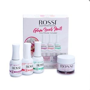 Rossi Glam Powder Trial Kit w/ Nail Tools